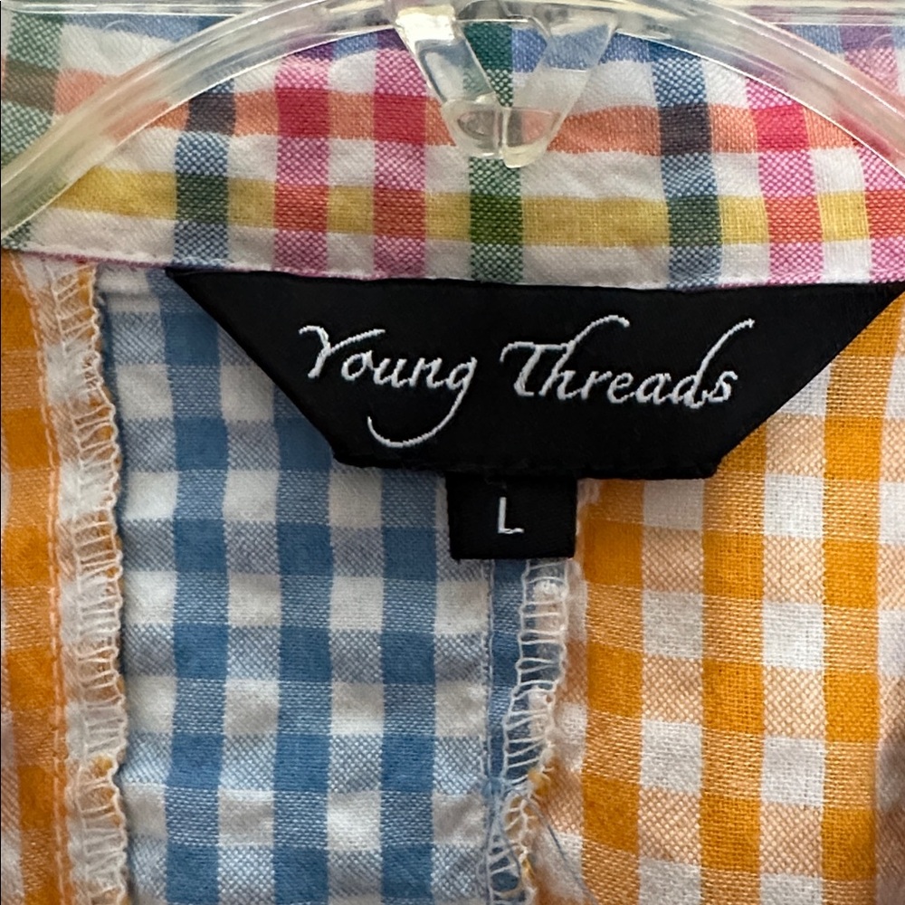 Appears New! Young Threads Button Down Cottagecor… - image 6